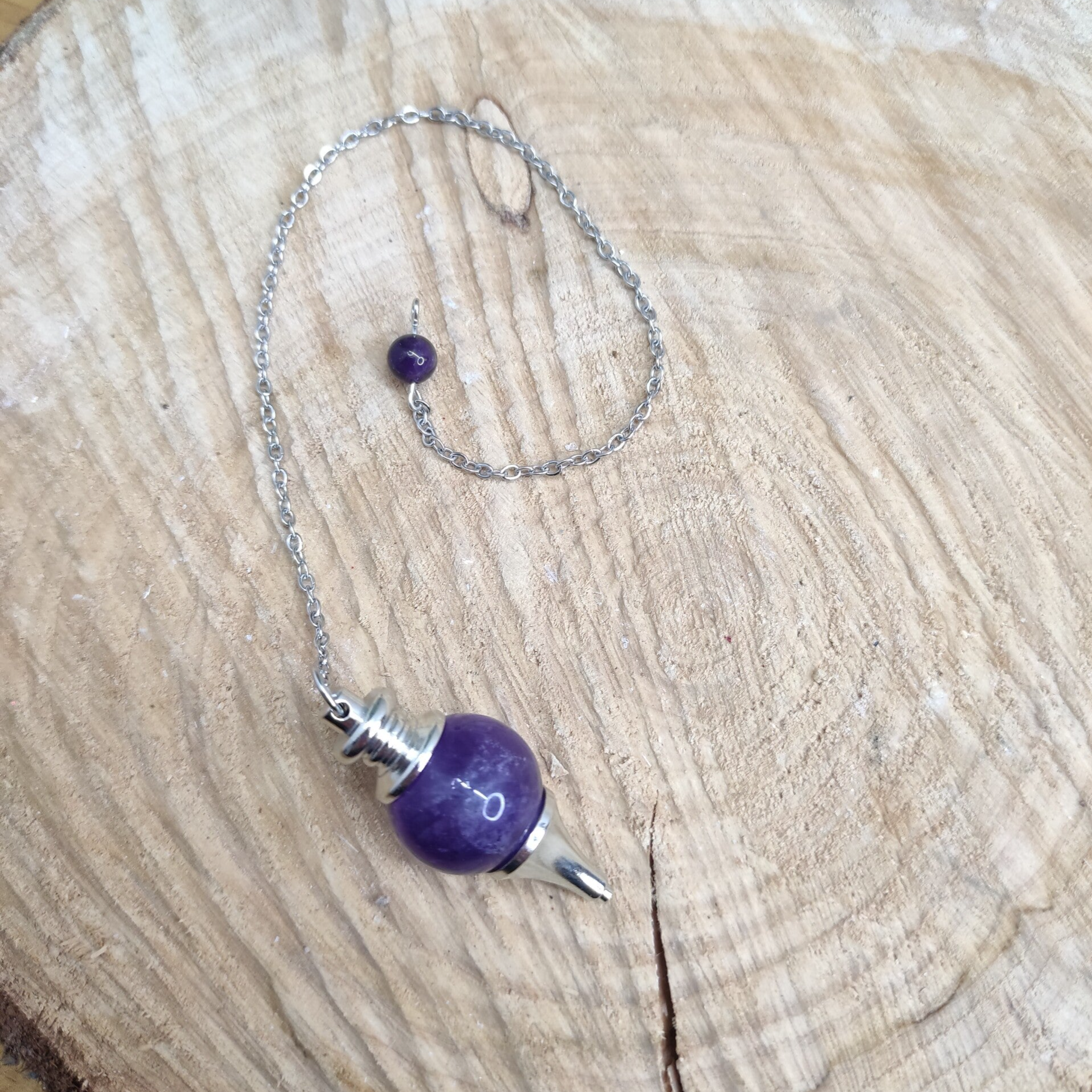 Pendule séphoroton Améthyste