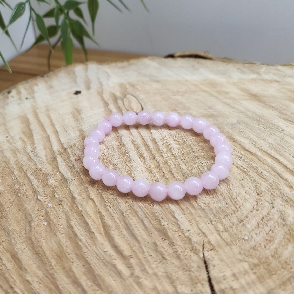 Bracelet enfant Quartz Rose 6mm