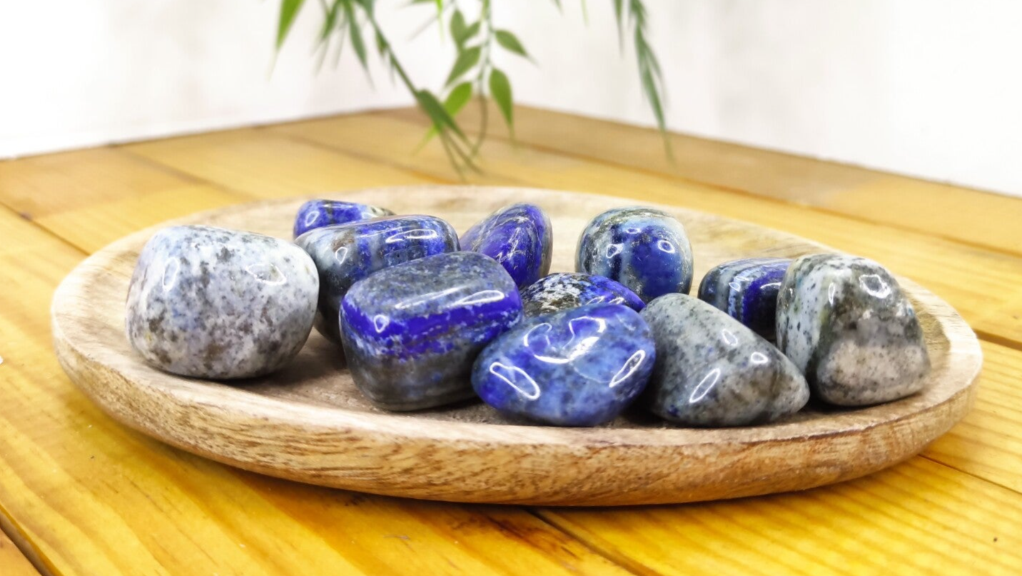 Pierre roulée lapis lazuli