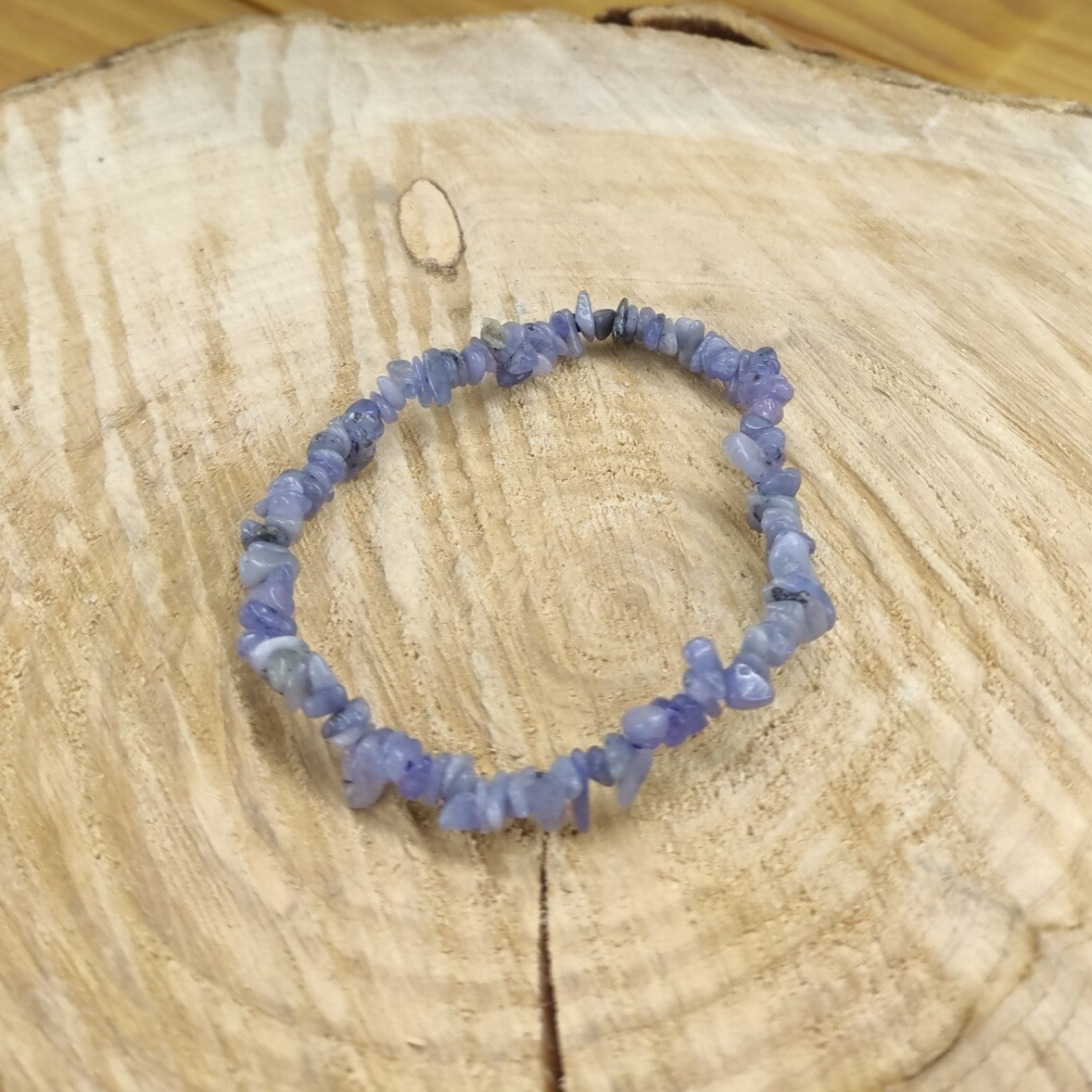 Bracelet baroque tanzanite