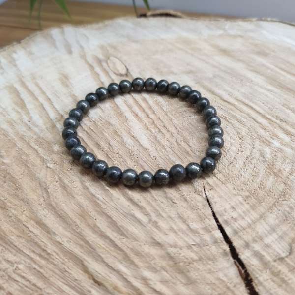 Bracelet Pyrite 6 mm