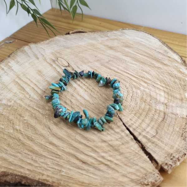 Bracelet baroque turquoise