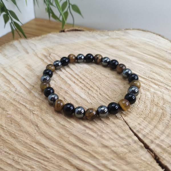 Bracelet triple protection 8mm