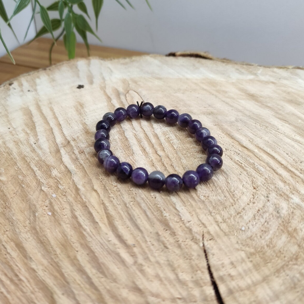 Bracelet enfant Améthyste 6mm