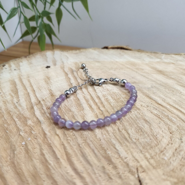 Bracelet évolutif enfant Améthyste