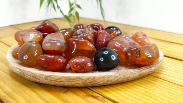 Pierre roulée cornaline