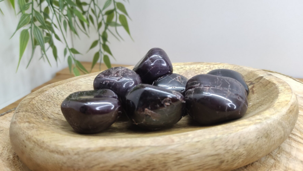 pendentif grenat rouge