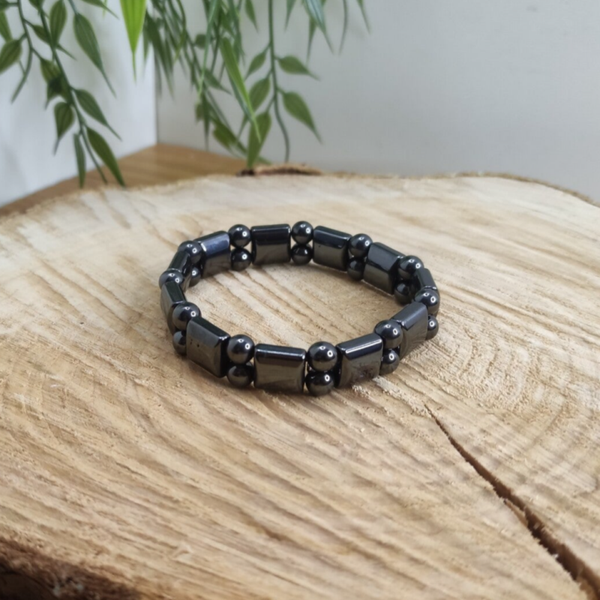 Bracelet hématite customisé