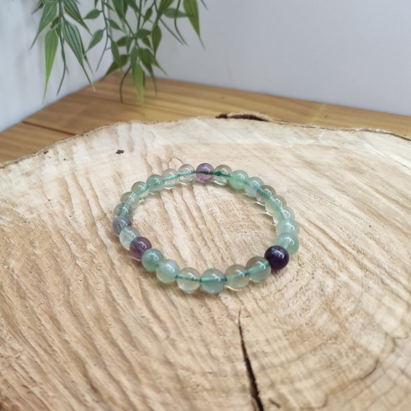 Bracelet Fluorine Multicolore 8mm