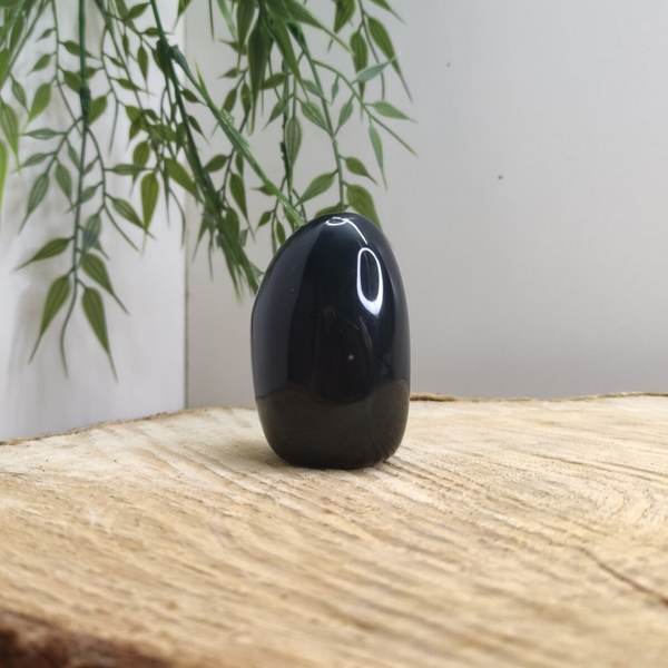 Obsidienne œil céleste forme libre 108 g