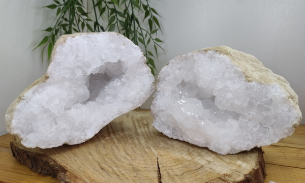 Géode de quartz 20-25 cm