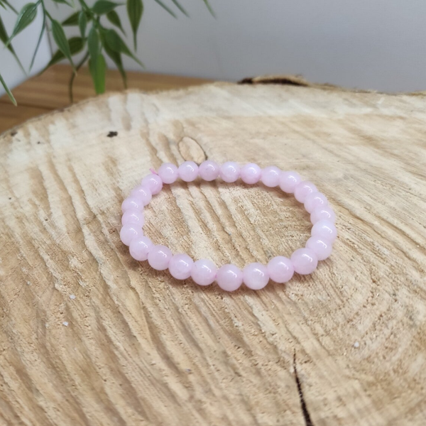 Bracelet enfant Quartz Rose 6mm