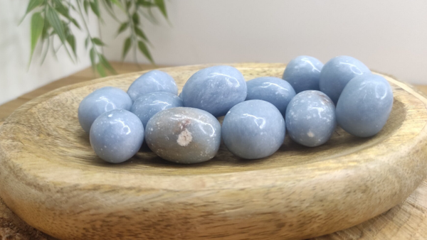 Pierre roulée Angélite