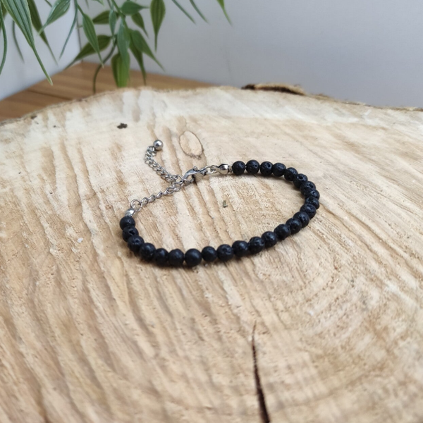 Bracelet évolutif enfant Pierre de Lave