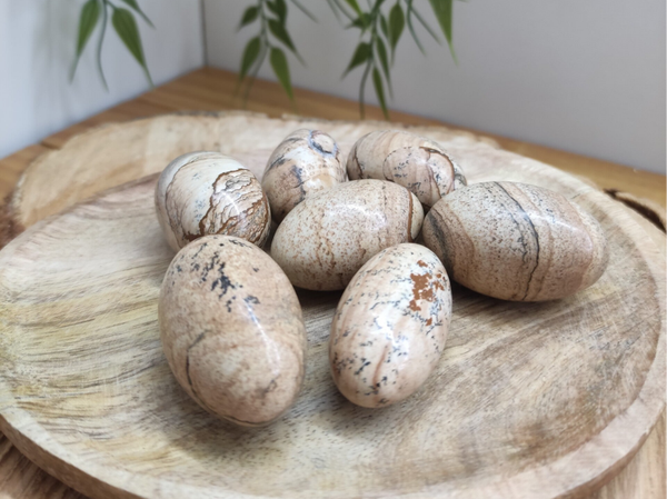 Pierre roulée Jaspe Paysage