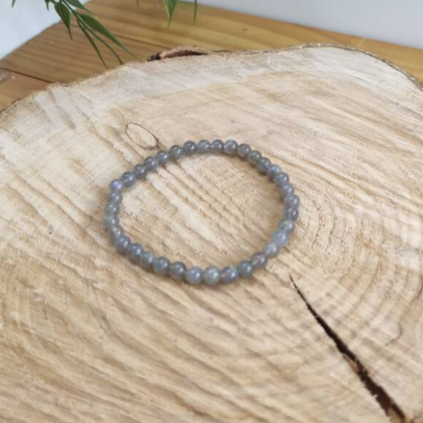 Bracelet labradorite 6mm