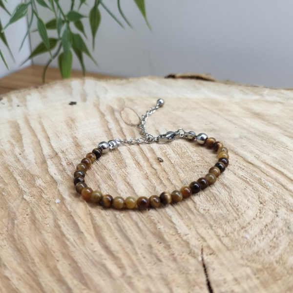 Bracelet évolutif enfant Œil de Tigre
