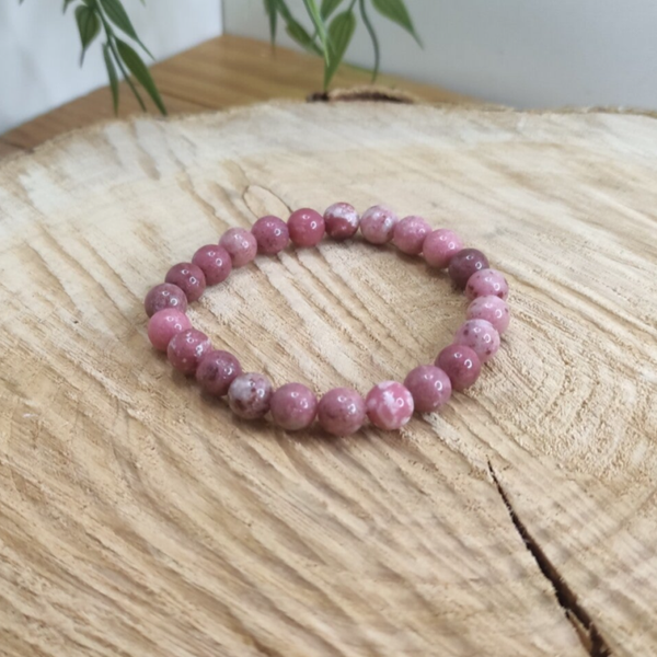 Bracelet thulite 8mm