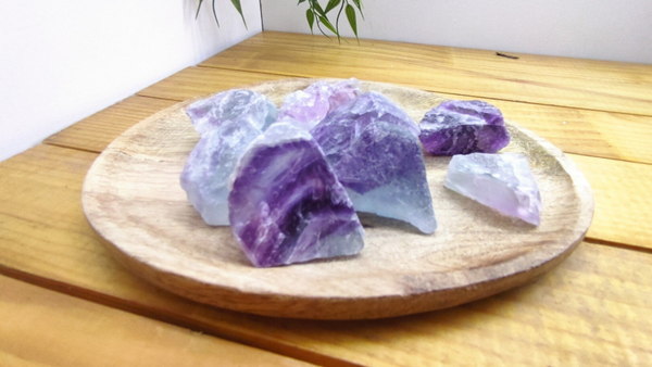 Pierre brute Fluorine Rainbow