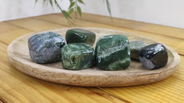 Pierre roulée agate indienne