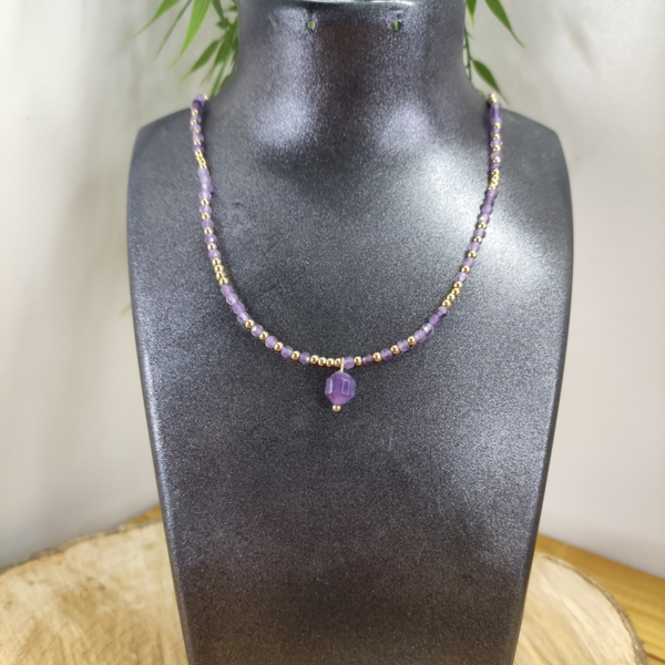 Collier AURELIA  Améthyste