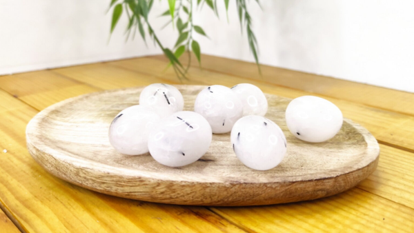 Pierre roulée quartz tourmaline