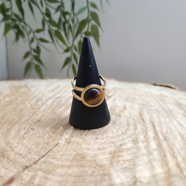 Bague Azelys Œil de Tigre