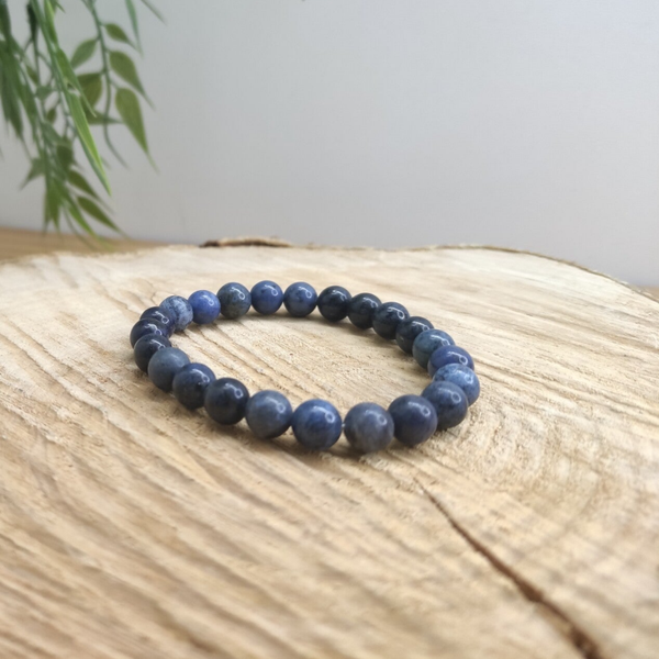 Bracelet Dumortiérite 8 mm