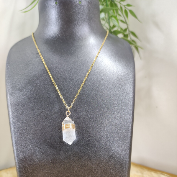 Collier BOHO Cristal de roche