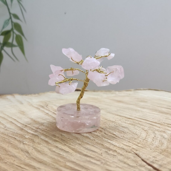 Arbre en Quartz Rose 5 cm