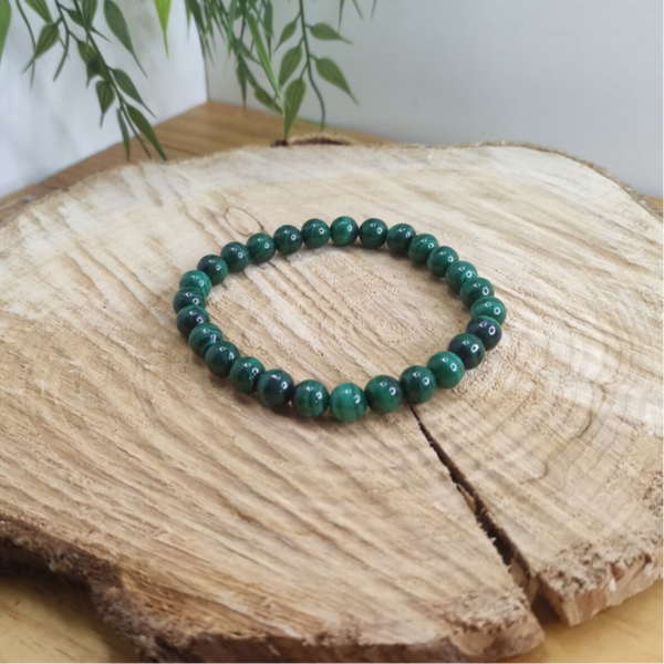 Bracelet malachite 8mm
