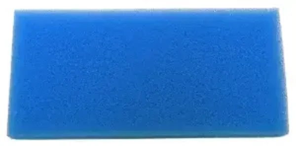 Filtre 124mmx60mmx12mm 40 PPI Bleu pour Dari-Vac (Stabilv . Ref 5000095