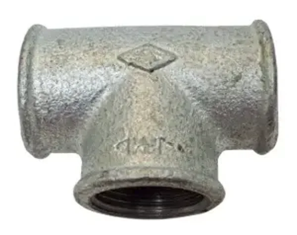 T-E MS Té égal 1 x 1 x 1 inch BSP femelle ajustement en fer ref D240029