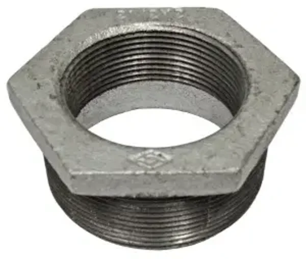 T-E MS Manchon de réduction 2 ½ x 2 BSP galv. ref D240602