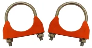 T-E Sachet Collier Bosal orange M6 (Etrier/Bride Plastique) 40mm (2) Adaptable GM Ref D255663