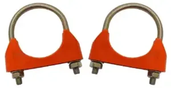 T-E Sachet Collier Bosal orange M6 (Etrier/Bride Plastique) 40mm (2) Adaptable GM Ref D255663