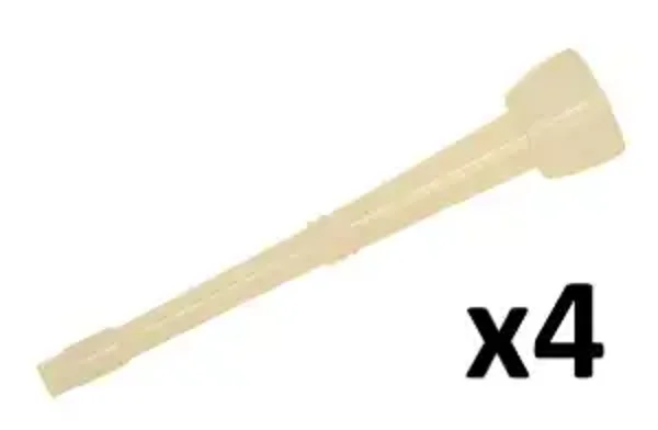 Sachet 4 manchons pour D381922 x 4 en Silicone (Ø23) adaptable Ref D381922T