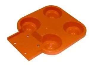 T-E MS Couvercle pour Isojet orange ref D385699