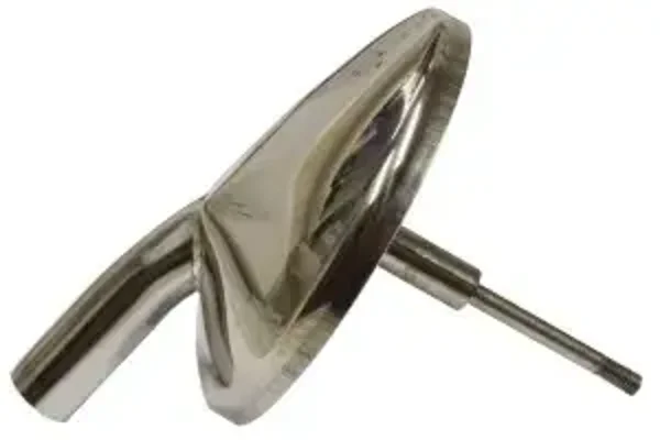 T-E Base d'échappementpour isolac 400S long col 65mm adaptable ref D429190