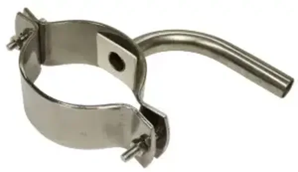 T-E MS Nipple complet coude 16mm pour tube 76mm ref D433670