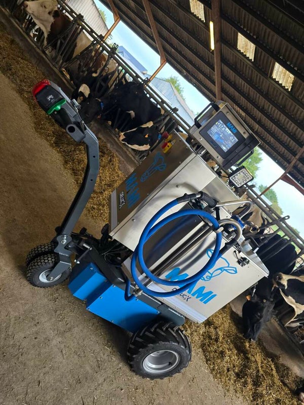 Taxi à lait d’occasion MAMI 150 litres pèse mélange chauffe connecté  – Modèle d’exposition