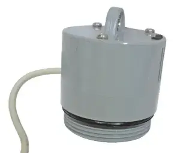 T-E  MS Tête et couvercle pour cylindre Iso 3 décrochage automatique 12V 3 conduteurs ref D480132