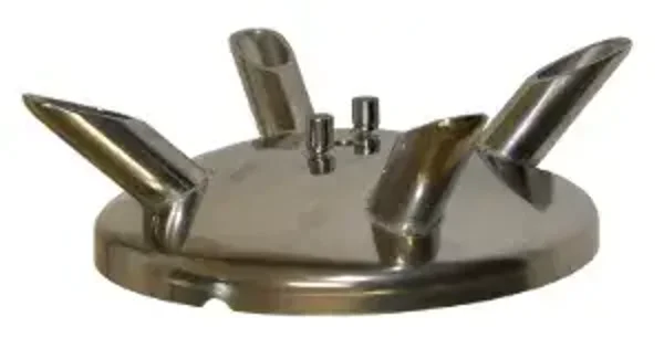 T-E Cover + Nozzles for Isolac 400 LB 11mm Chamfered ref D492218