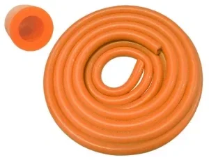 T-E MS Rouleau Tuyau en Silicone orange 19mm x 31mm x 10m ref D492232ORANGE