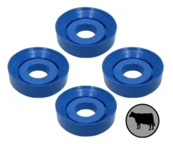 T-E MS Sachet de Coupelles de Lavage pour Isojet Vache (4) bleu ref D498729X4BLU
