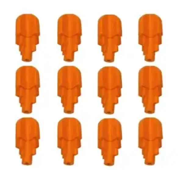 T-E MS Sachet chandelles Isojet Orange (12) sans vis ref D498733
