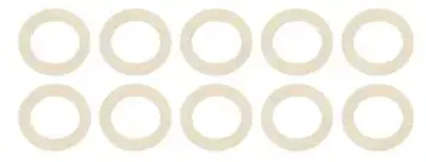 T-E Bague en silicone 5 x 5 x 33mm (10) Adaptable Ref D700421