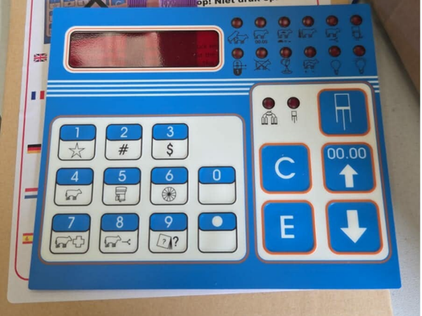 clavier PARLOUR STAR a coller . adaptable