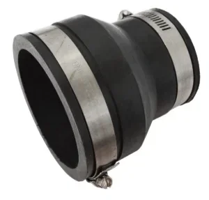 T-E MS Manchon réducteur 3" x 2" en caoutchouc avec bague ref  M0461