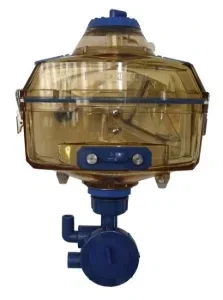 T-E MS Pulsamètre 2 droit bleu basique ref PUL2B60